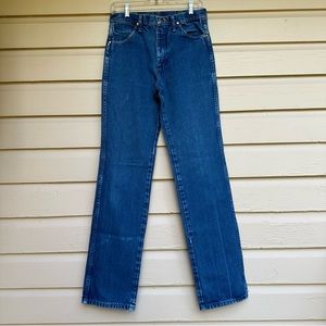 Vintage Wrangler Jeans High Rise 29 x 34 Long Length Western